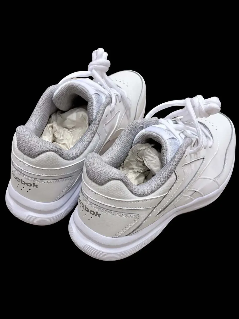 Reebok Walk Ultra 7 DMX Max Size 8.5 White Walking Shoes